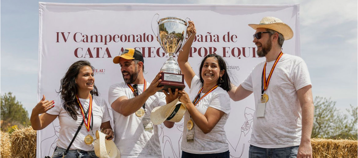 Los ganadores del IV Campeonato de España de Cata a ciegas por equipos mayo 2023
