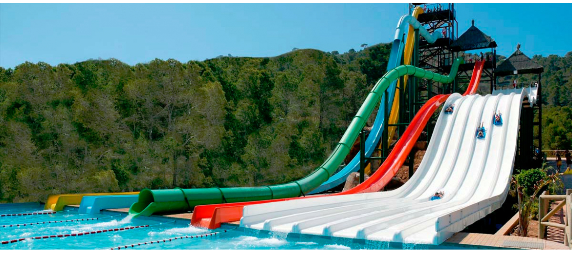 Eintrittskarten für die Wasserparks in Spanien